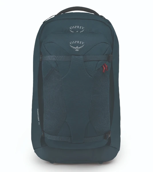 Osprey Farpoint backpack - 70 liter - Donkerblauw Osprey Farpoint Backpack - 70 Liter - Donkerblauw -Buitensportuitrusting osprey farpoint70 mutedspaceblue